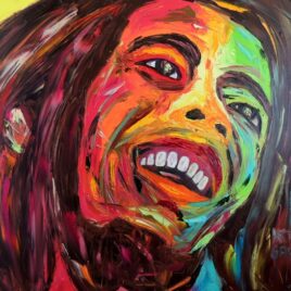Tuff Gong. Oil painting 30