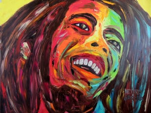 Tuff Gong. Oil painting 30