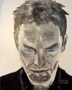 Sting. Oil painting 30