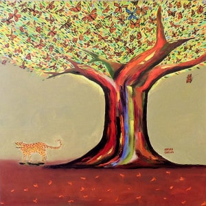 Freedom! Oil on canvas. 40”X40” (Sold)