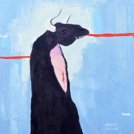 Bestia Negra. 16"X20." Oil on canvas