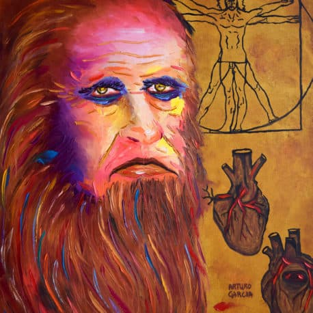 "The Heart of Man." Oil. 30"X24". Available.