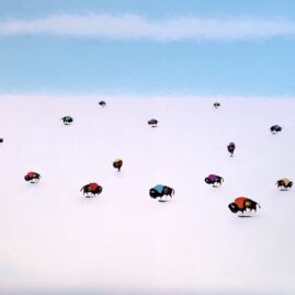 Winter Dance. Oil. 36"X48" Available.