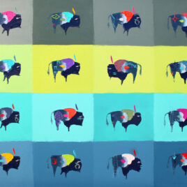 Buffalo Mosaic
